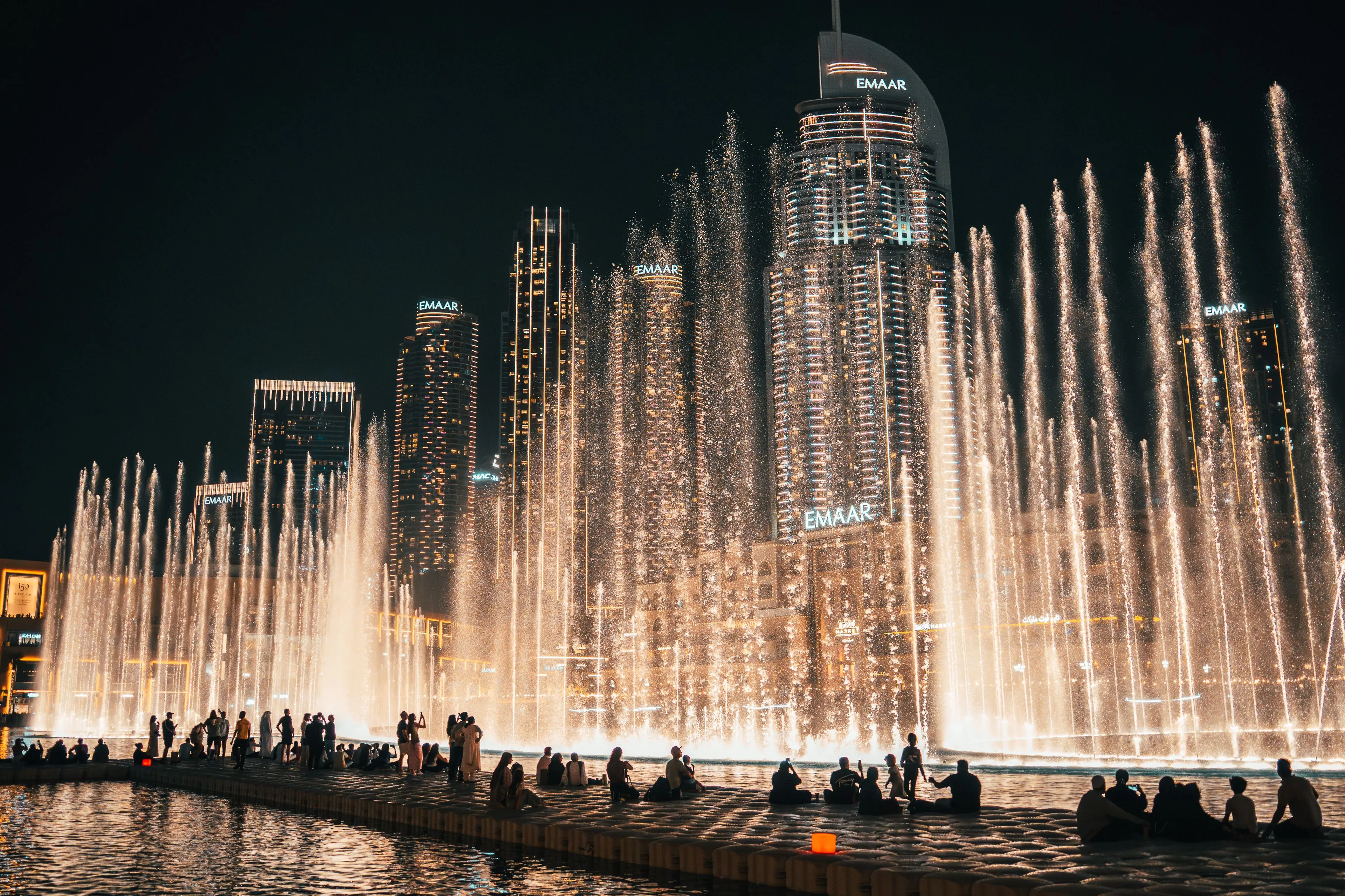 Dubai modern városi hangulata